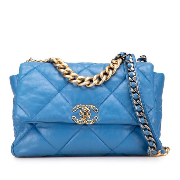 Chanel Large Lambskin 19 Flap - Picture 1 of 10